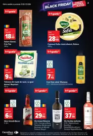 Catalog Carrefour Market săptămâna 44 Pagină 2: Olympus ceai fără zahăr €7,45, Cris-Tim Salam Săsesc €18,49