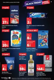 Catalog Carrefour Market săptămâna 44 Pagină 3: Julius Meinl Vienna Espresso €144,75, M&M'S €13,03