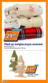 Action gazetka tydzień 44 Strona 10: Za sztukę 140 x 180 CM 2995 11.88/ 9995 "Nejra cene z 30 dni przed obnika Pled ze
