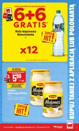 Polomarket gazetka tydzień 44 Strona 7: Polo Polo polokarta CENA ZAPLIKACJĄ LUB POLOKARTĄ 6+6 GRATIS⭑ Woda niegazowana