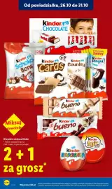 Lidl gazetka Strona 10: Kinder Mieszkanka €0,01