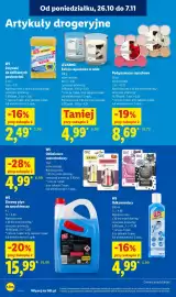 Lidl gazetka Strona 106: W5 Zmywaki do delikatnych powierzchni €2,49, W5 Zimowy płyn do spryskiwaczy €15,99