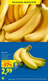 Lidl gazetka Strona 14: Banany, luzem €2,99