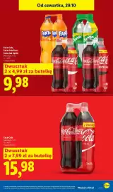 Lidl gazetka Strona 25: Coca-Cola €15,98, Coca-Cola, Coca-Cola Zero, Fanta lub Sprite €9,98