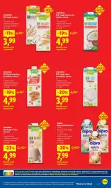 Lidl gazetka Strona 35: VEMONDO BIO Napój owsiany kakaowy €4,99, Napój roślinny Barista €7,99