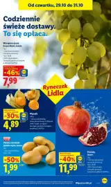 Lidl gazetka Strona 49: Polskie ziemniaki jadalne myte, luzem €1,99, Physalis €4,89