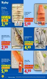 Lidl gazetka Strona 66: Dorada patroszona €4,49, Łosoś pacyficzny coho, filet ze skórą, XXL €5,99