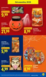 Lidl gazetka Strona 73: Halloween Żelki zęby Draculi €4,99, Halloween Figurki czekoladowe €8,99
