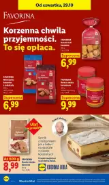 Lidl gazetka Strona 80: Favorina Miniciastka korzenne z czekoladą €6,99, Favorina Kruche ciastka korzenne €8,99