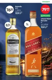 Żabka gazetka | Alkohole Strona 13: Whisky Bushmills €76,99, Whisky Johnnie Walker Red Label €79,99