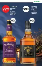 Żabka gazetka | Alkohole Strona 15: Whisky Jack Daniel's Blackberry €99,99, Whisky Jim Beam Black 7YO €99,99