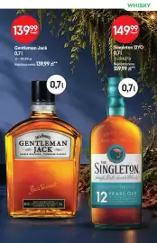 Żabka gazetka | Alkohole Strona 17: Whisky Gentleman Jack Jack Daniel's €139,99, Whisky Singleton 12YO €149,99