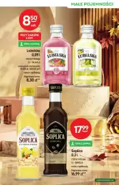 Żabka gazetka | Alkohole Strona 3: Lubelska grejpfrutowa €8,50, Soplica cytryna-pigwa €17,99