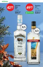 Żabka gazetka | Alkohole Strona 8: Wódka Stumbras €49,99, Wódka Żubrówka Biała €42,99