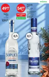 Żabka gazetka | Alkohole Strona 9: Wódka Soplica €49,99, Wódka Finlandia €54,99