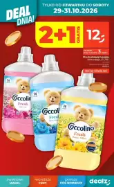 Dealz gazetka tydzień 44 Strona 4: Płyn do płukania Coccolino Fresh Silk Lily €12,00