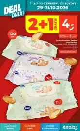 Dealz gazetka tydzień 44 Strona 5: Chusteczki nawilżane dla dzieci Hops Baby Pure €4,00