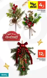 Dealz gazetka tydzień 44 Strona 20: Gałązka dekoracyjna €4,00, Dekoracja świąteczna do powieszenia €12,00
