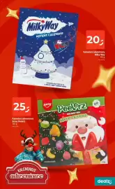 Dealz gazetka tydzień 44 Strona 25: Kalendaryz adwentowy Amos Peelerz €25,00, Kalendary adwentowy Milky Way €20,00