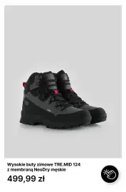4F gazetka tydzień 44 Strona 10: Wysokie buty zimowe TRE.MID 124 z membraną NeoDry męskie 4F €499,99