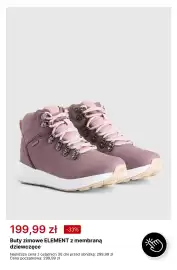 4F gazetka tydzień 44 Strona 7: Buty zimowe Element z membraną dziewczęce 4F €199,99
