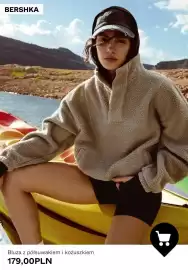Bershka gazetka tydzień 44 Strona 9: Bluza z półsuwakiem i kożuszkiem Bershka €179,00