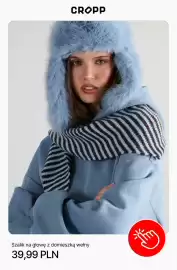 Cropp gazetka tydzień 44 Strona 10: Szalik na głowę z domieszką wełny Cropp €39,99