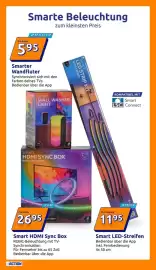 Action Flugblatt woche 44 Seite 15: Smart LED-Streifen €11,95, Smarter Wandfluter €5,95