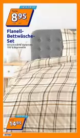 Action Flugblatt woche 44 Seite 8: Flanell-Bettwäsche-Set €8,95