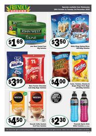 Friendly Grocer catalogue week 44 Page 2: Toobs, Twisties, Cheetos & Burger Rings Party Bags Varieties €4,00