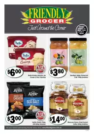 Friendly Grocer catalogue week 44 Page 1: Kettle Potato Chips Varieties €3,00