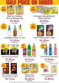 Farmer Jack's catalogue week 44 Page 13: Cottee's Cordial €2,95, Schweppes Drinks €1,65