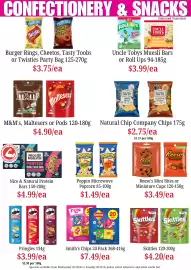 Farmer Jack's catalogue week 44 Page 21: Poppin Microwave Popcorn €1,49, Nice & Natural Protein Bars €4,99