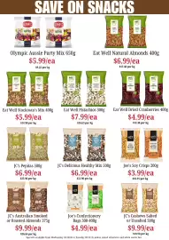 Farmer Jack's catalogue week 44 Page 22: JC's Delicious Healthy Mix €6,99, Eat Well Pistachios €7,99