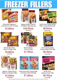 Farmer Jack's catalogue week 44 Page 31: McCain Beer Batter Chips or Wedges €4,60, McCain Rustica Pizza €7,70