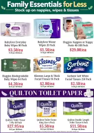 Farmer Jack's catalogue week 44 Page 33: Babylove Water Wipes €1,50, Quilton Toilet Tissue €27,95