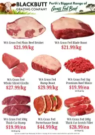 Farmer Jack's catalogue week 44 Page 5: WA Grass Fed Rump Roast €29,99, WA Grass Fed Whole Sliced Girello €27,99