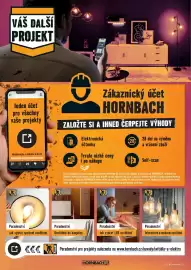 Hornbach leták Strana 2: Projekt VÁŠ DALŠÍ PROJEKT Alvar Aalto EAT DRINK NAP ↑ Jeden účet pro všechny vaše projekty C