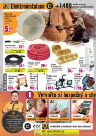 Hornbach leták Strana 6: Emos prodlužovací kabel €1.799,00, Lumak Pro LED pracovní reflektor €2.999,00