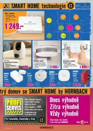 Hornbach leták Strana 7: Fibaro detektor kouře €1.495,00, Imou bezpečnostní kamera €999,00