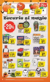 Catalog Mega Image săptămâna 44 Pagină 10: DOVLEAC HALLOWEEN CAL. I, ROMÂNIA 3,99 LEI/KG 22 SLING DOVLEAC HALLOWEEN PICTAT