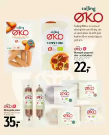 Føtex tilbudsavis Side 30: Salling ØKO Økologisk pepperoni eller cocktailpølser €22,00, Salling ØKO Økologiske pølser €35,00