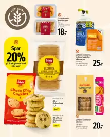 Føtex tilbudsavis Side 42: Sigdal glutenfri urter & havsalt €25,00, Dagmar glutenfri tarteletter €20,00