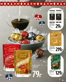Føtex tilbudsavis Side 44: Lindt Lindor cornet chokolade €129,00, Lindor gold julekalender €219,00