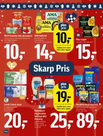 Føtex tilbudsavis Side 6: Mutti tomater eller pizzasauce €10,00, AMA fedtstof €14,00