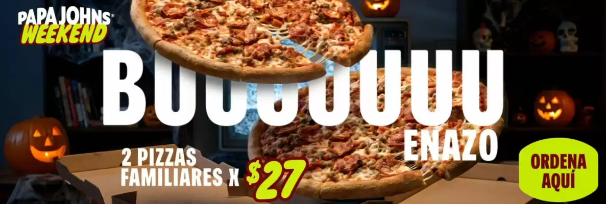 Papa John's (válido hasta 2-11)