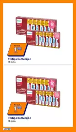 Action folder week 45 Pagina 12: Philips batterijen €1,88, Philips batterijen €1,88