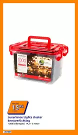 Action folder week 45 Pagina 18: Luxuriance Lights cluster kerstverlichting €15,95
