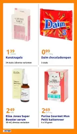 Action folder week 45 Pagina 24: Purina Gourmet Mon Petit kattenvoer €2,69, Daim chocoladerepen €0,99