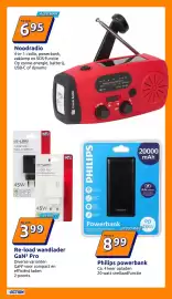 Action folder week 45 Pagina 25: Philips powerbank €8,99, Re-load wandlader GaN³ Pro €3,99